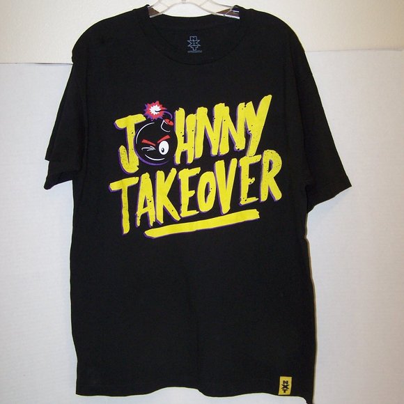 WWE JOHNNY TAKEOVER GARGANO GRAPHIC T-SHIRT S3514 - Picture 1 of 12